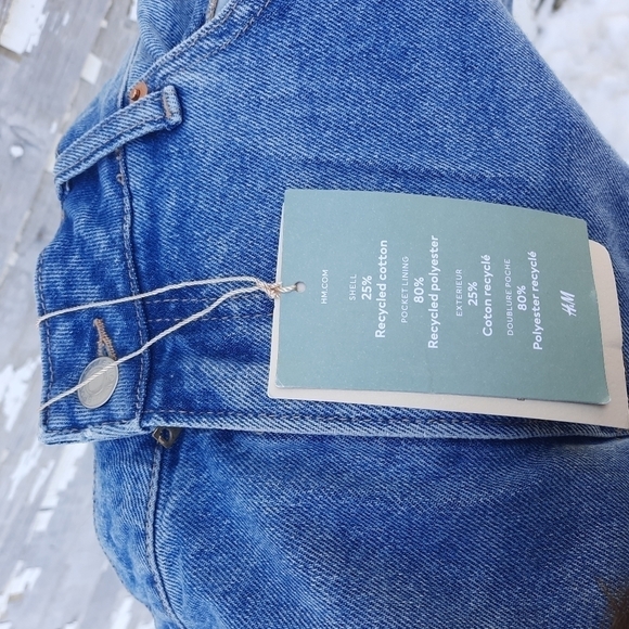 🌟 Brock Collection × H&M High Waist Ankle Jeans NWT size 14 - Picture 10 of 10